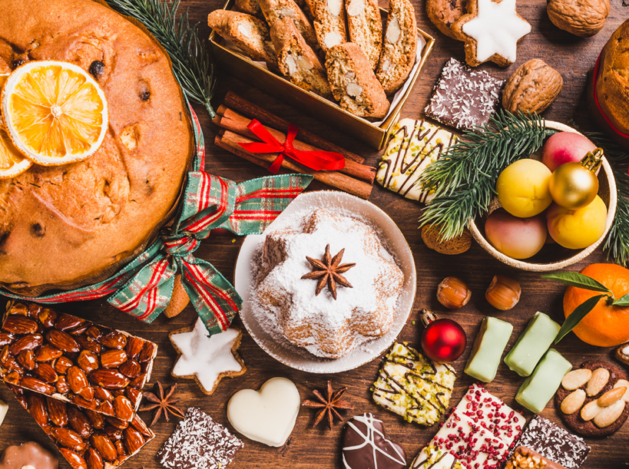 come sentire il senso di sazietà e i dolci natalizi